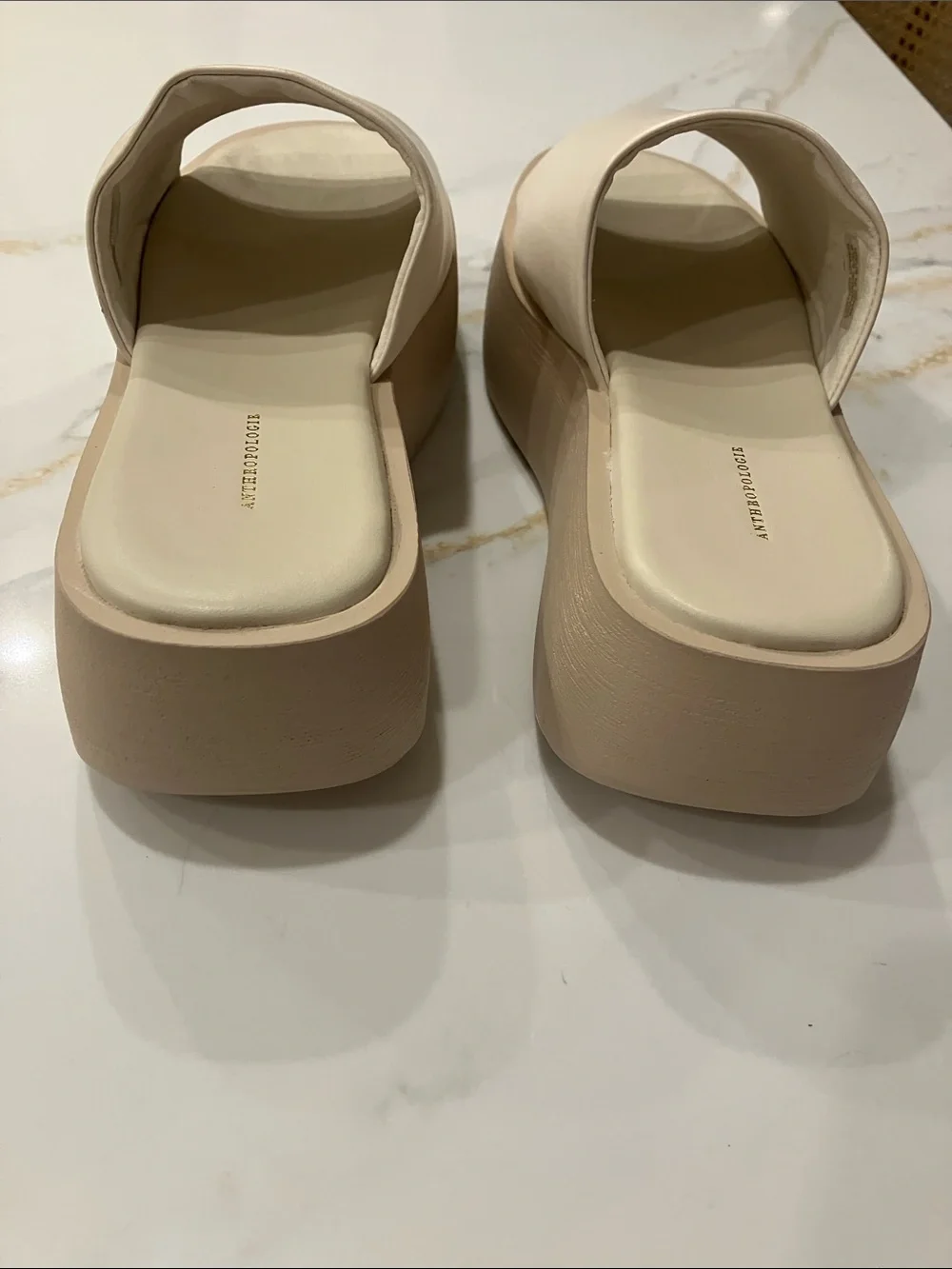 Anthropologie chunky platform